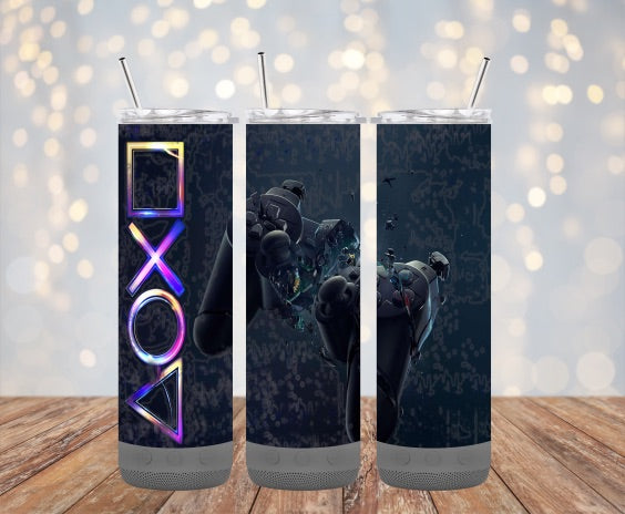 20 oz - Playstation Speaker Tumbler - For Hot/Cold Drinks