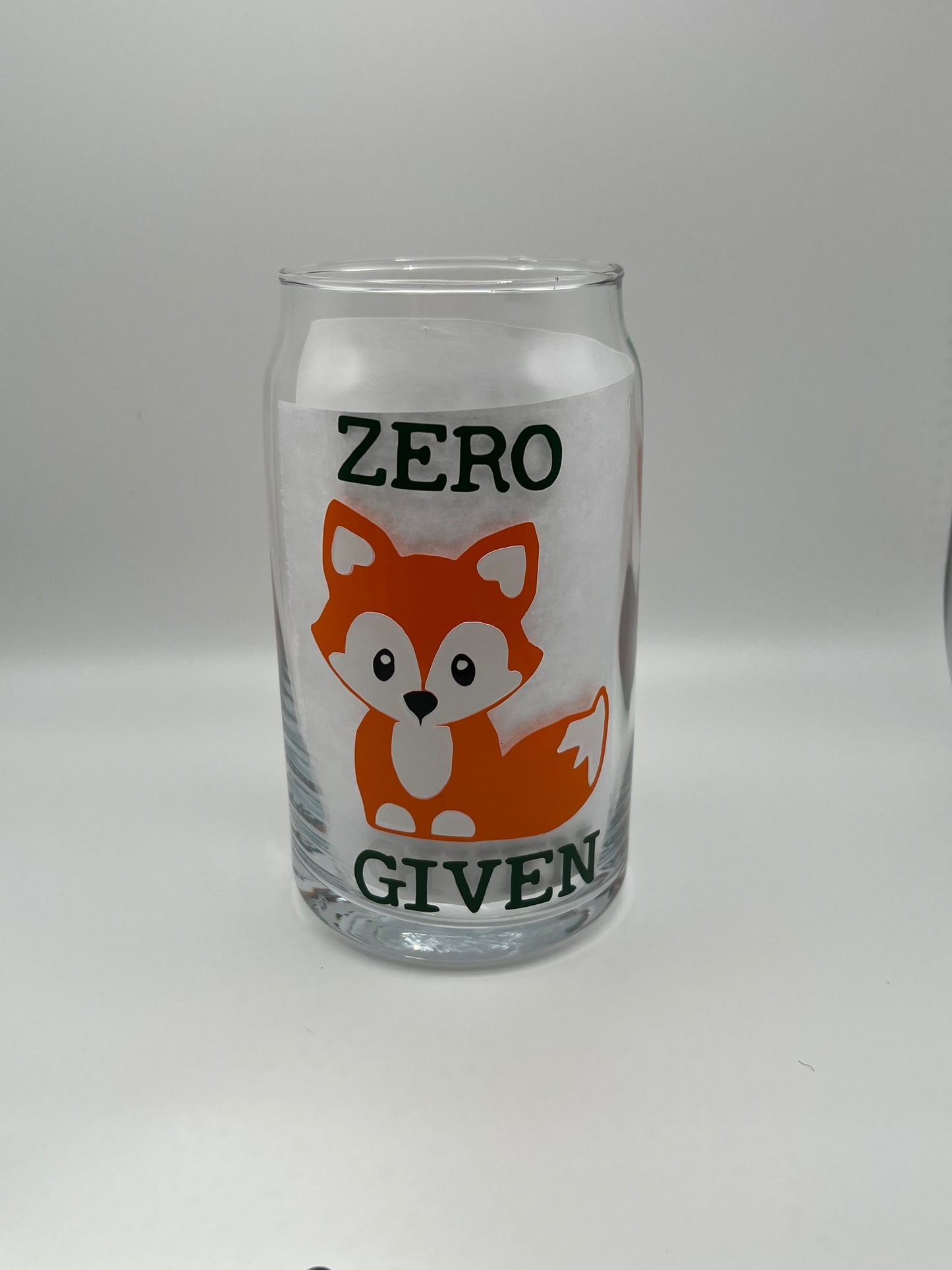 No Fox Given - Libbey Glass