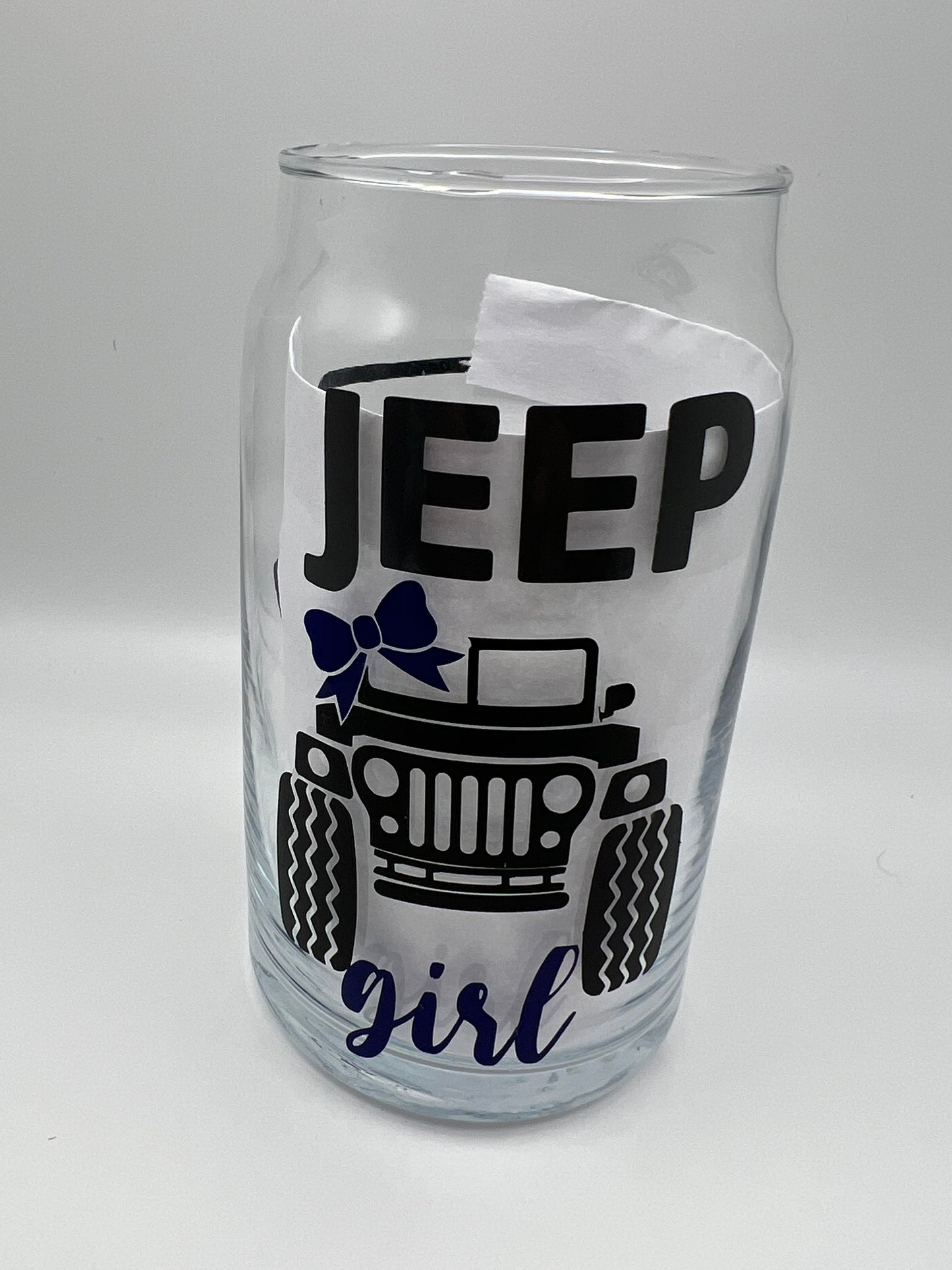 Jeep Girl - Libbey Glass