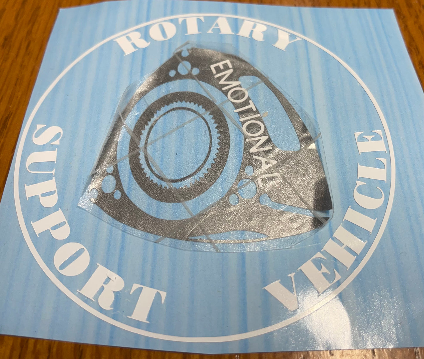 Rotary ( Emotional) Support Vehicle - Vinyl Sticker