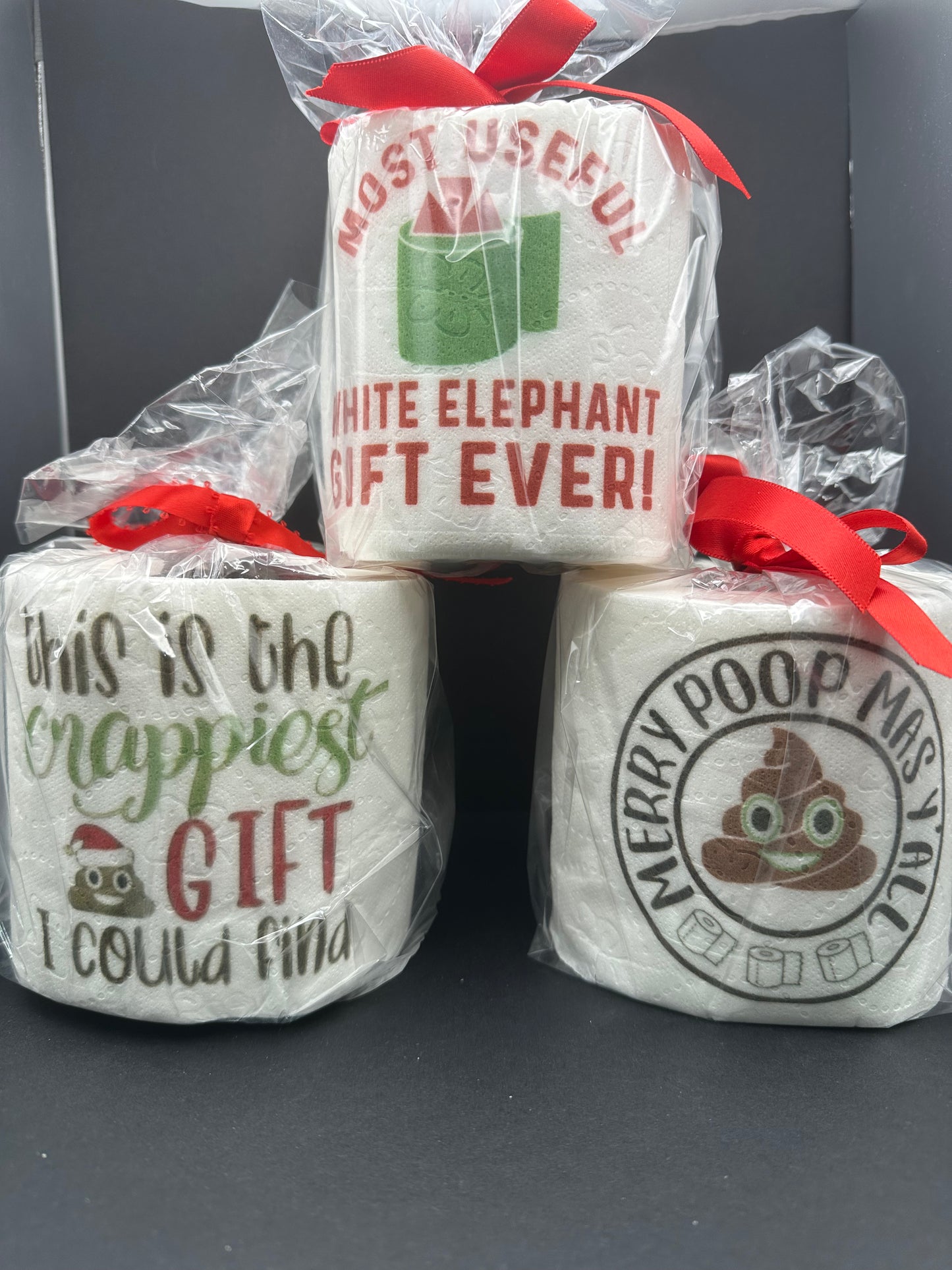 Holiday Decor / Gag Gift Toilet Paper