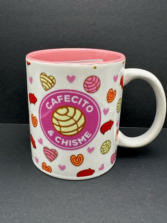 Cafecito & Chisme - Ceramic coffee mug