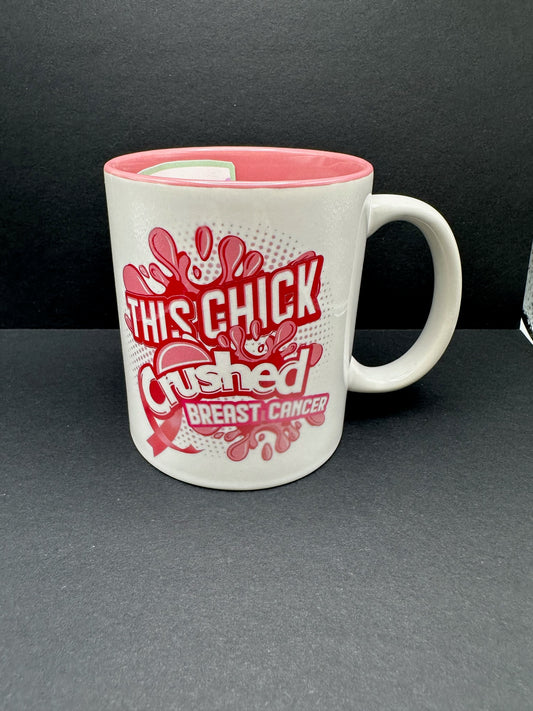 Crush Breast Cancer - Ceramic coffee mug