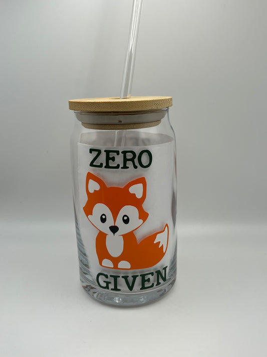 No Fox Given - Libbey Glass